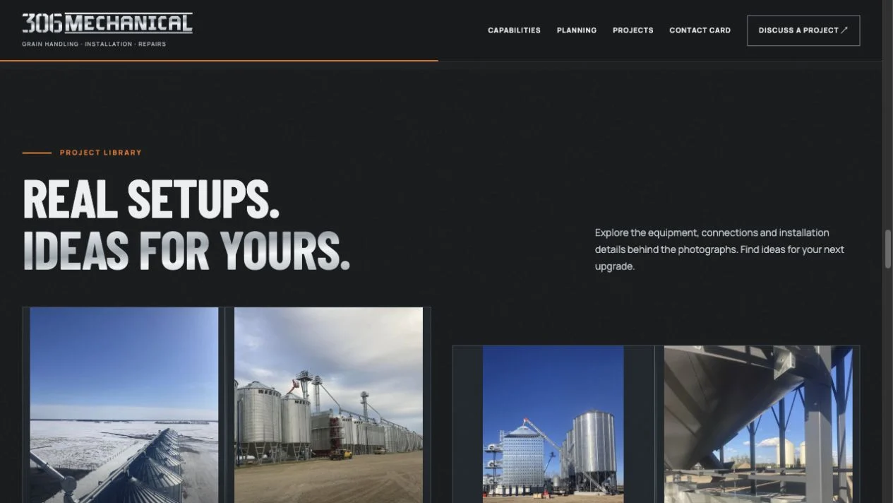 306 Mechanical website preview